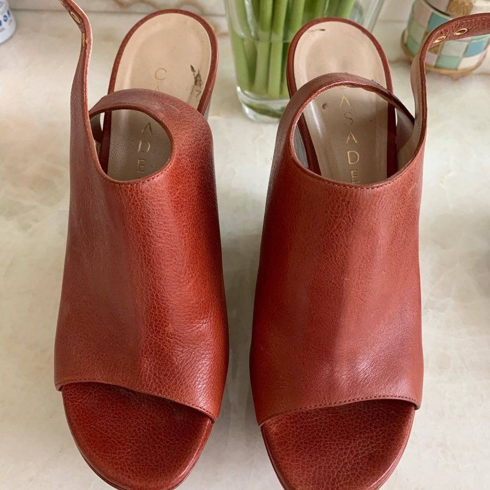 Casadei wedge shoes 8.5